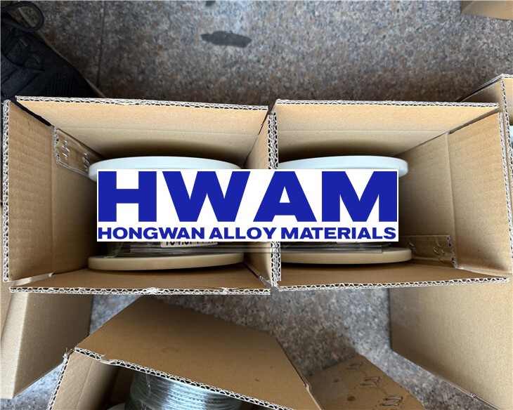 Tapered stainless steel wire rope