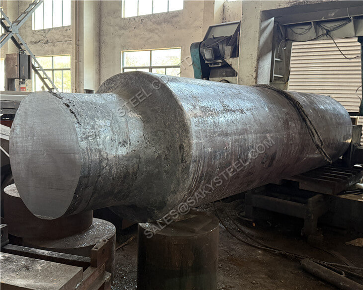 Automotive forged drive shaft