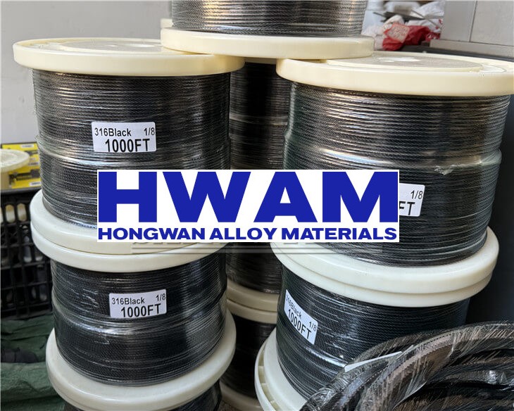 Fused ends wire rope