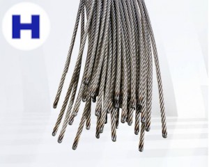 Stainless Steel Wire Rope Fused and Tapered Ends