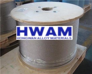 Non Magnetic Stainless Steel Wire Ropes