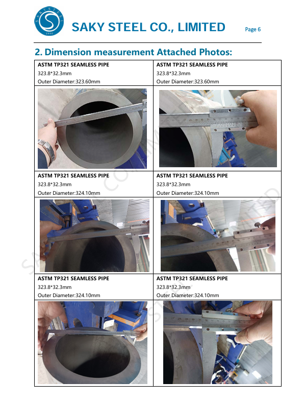 321 Слушащая труба из нержавеющей стали