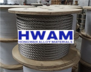 Non Magnetic Stainless Steel Wire Ropes