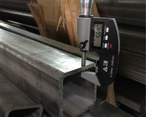 Square stainless steel welded pipes