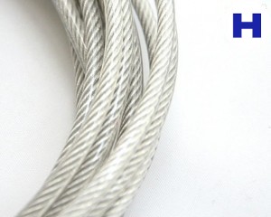 pvc coated stainless steel wire rope
