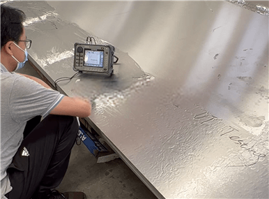 Stainless Plate UT Testing