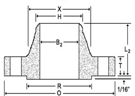 Stainless Steel Weld Neck Forged Flange