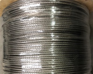 304 316 316L stainless steel wire rope 6×19 7×19 1×19